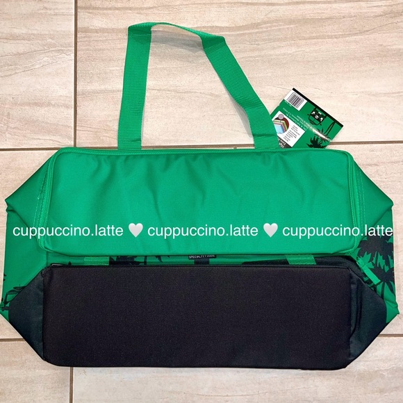💚NWT💚Trader Joe’s Limited Edition Emerald Green Reusable Insulated Cooler - Picture 10 of 12